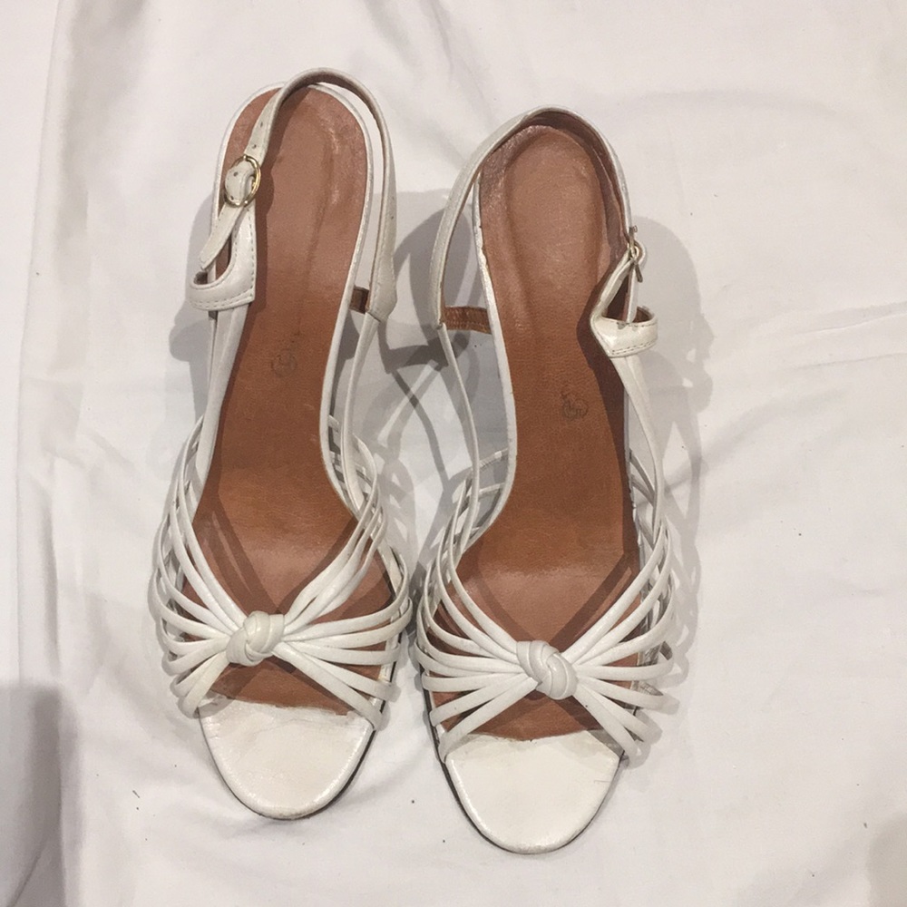 Vintage White Heels